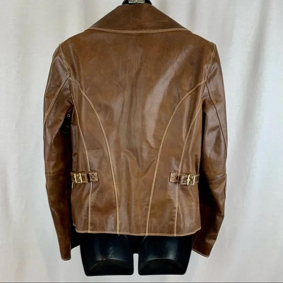 Ana Leather Size S Motorcycle Jacket , size small